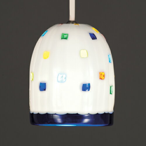 大塚家具 ムラノガラス CLAブルーウィンドウズ セードのみ 【ランプ（電球）・コード別売 】イタリア製