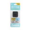 FSC FSPDACCA20NBK 充電器 USB A+C 2ポート PD20W対応 GaN採用 ブラック