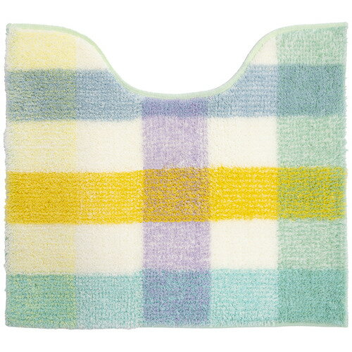 オカ パレット トイレマット 48×53cm 丸洗い可能 グリーン
