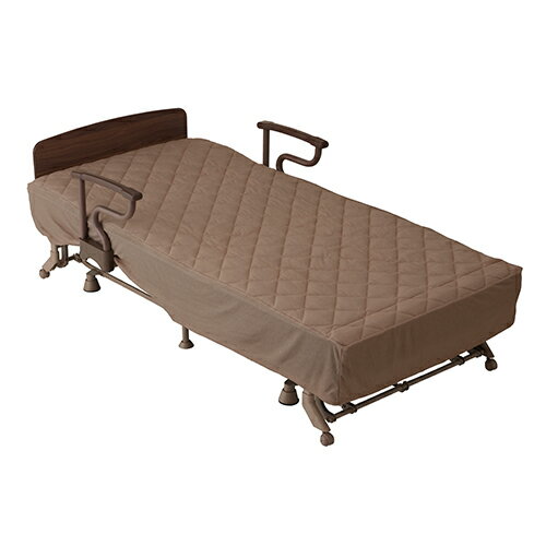 ATEX　パッド一体型マットレスカバー（収納式電動リクライニングベッド YMD-B2401/YMD-B2402専用） ブ..