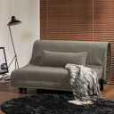 フランスベッド MOVEin′terior ソファベッド ワーモIII セミダブル 幅120cm ライトブラウン
