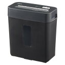 オーム電機 SHR-MX302 マイクロカットシュレッダー A4対応 ブラック