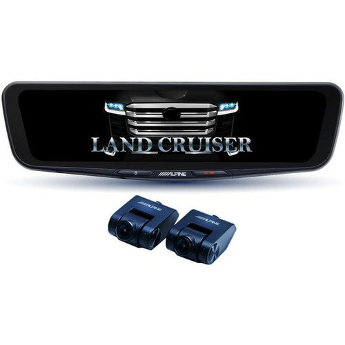 アルパイン DVR-DM1200A-IC-LC-300 ドラレコ搭載12型デジタルミラーパッケージ ランクル300