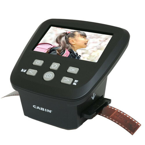 浅沼商会 CFS-16M5 コンパクトフィルムスキャナー CABIN SDHCカード対応 128MBメモリー搭載 Windows Mac対応