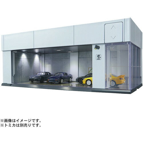 タカラトミー トミカ tomica GARAGE SILVER WHITE Standard Edition