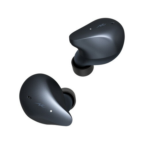 ラディウス HP-P100BTB 完全ワイヤレスイヤホン 左右分離 ノイズキャンセリング Bluetooth対応 IPX5防水 ブルー(2)