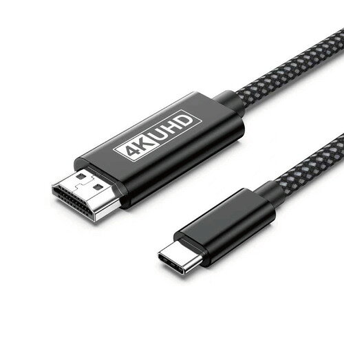 meteora CBCH03BK Type-C to HDMIケーブル 音声や動画を出力 DisplayPort Alternate Mode対応PC、タブレット、スマホ対応 3m ブラック