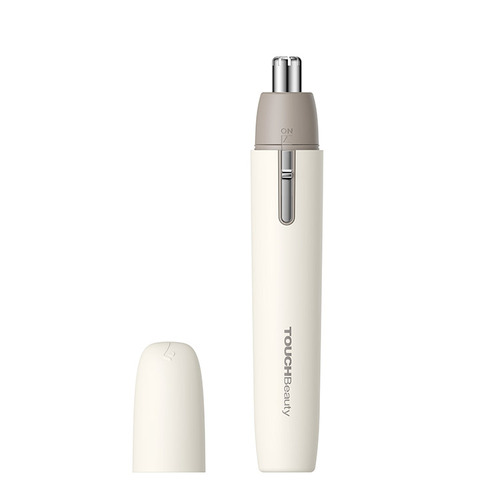 TOUCHBeauty TB2051WH 電動ノーズトリマー 丸型ヘッドで鼻腔を保護