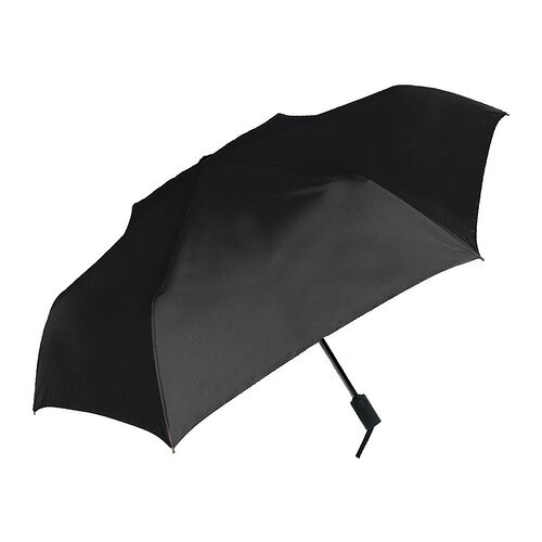 中谷 UV オールウェザー自動開閉折 55cm 折り畳み傘 晴雨兼用 ブラック 946-013(3.0)