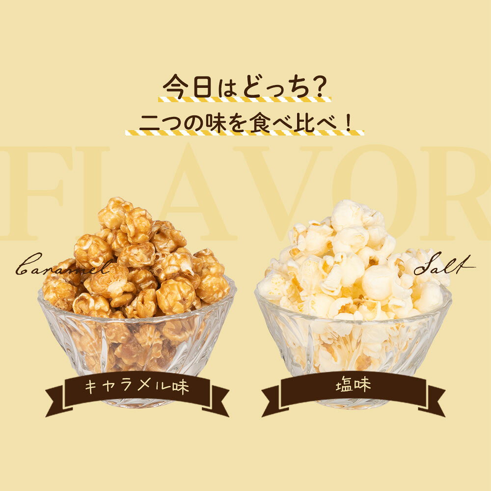 やまだファームのポップコーン ギフトセット お取り寄せ キャラメル 塩味 ご褒美グルメ 北海道グルメギフト キャラメルポップコーン 詰め合わせ 北海道のお土産 スナック菓子 キャラメルフレーバー ギフト 北海道土産 ポップコーン塩 スナックお菓子 ポップコーンキャラメルフレーバー｜アングル2