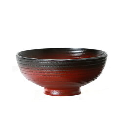 【宮内庁御用達漆器山田平安堂】めし椀(飯椀)ぼかし朱/黒“WEB限定”お箸をサービスお茶碗よりも割れにくい!軽い、熱くない漆器のめし椀木製お椀/ギフトお椀/内祝いお椀/結婚祝いお椀漆器お椀/漆塗お椀
