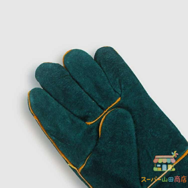ペットグローブ ペットグローブ 極厚牛革 犬 猫 噛みつき防止 保護 手袋 手袋 グロ...