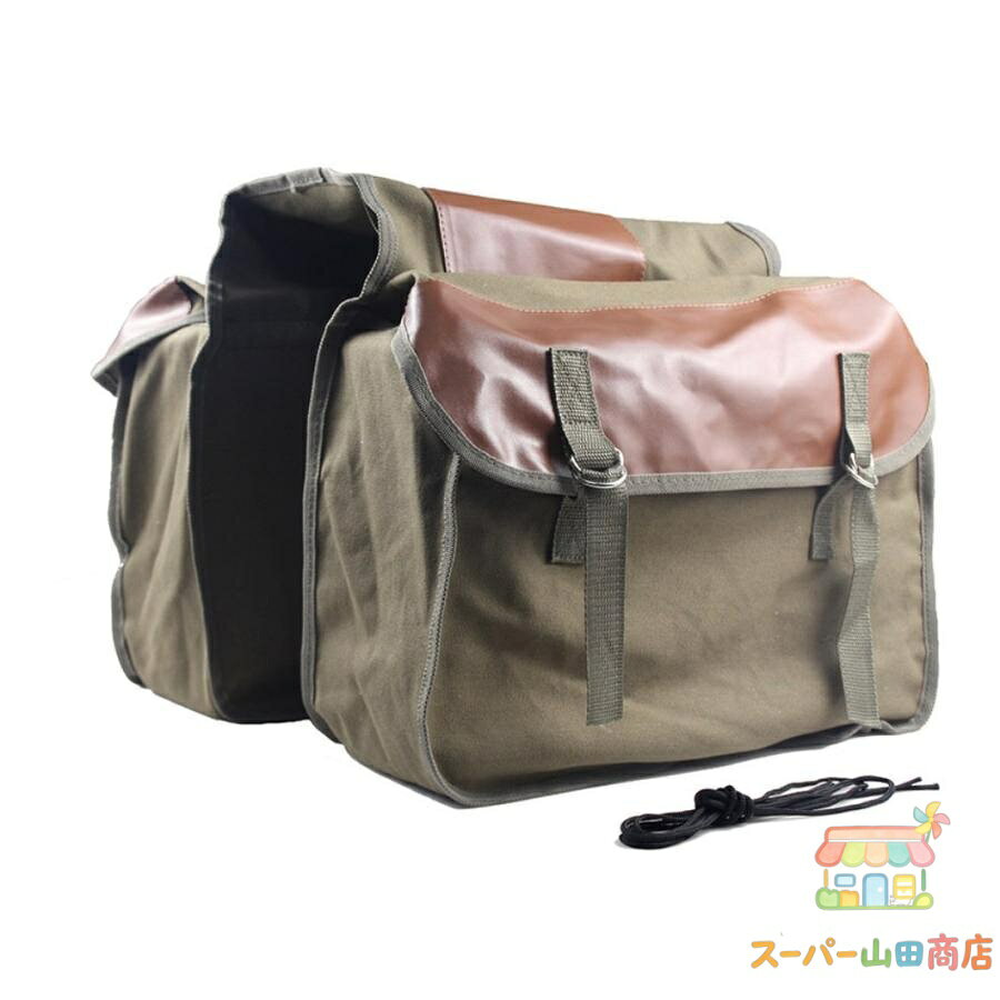 バイク用 サドルバッグ ブラウン バイクサイドバック スクーター ツールバッグ 汎...