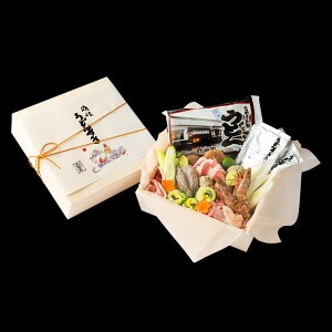 山田家特製冷凍讃岐うどんすきセット2人前内容