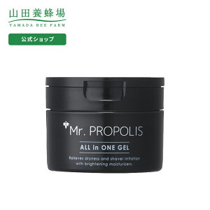 【山田養蜂場】Mr.PROPOLIS オールインワンジェル 80gミスタープロポリス メンズスキンケア 男性化粧品 ミスター メンズ メンズコスメ ローション 化粧水 加齢臭 男性用 ジェル オールインワン 保湿 皮脂 シェービング くすみ テカリ 母の日