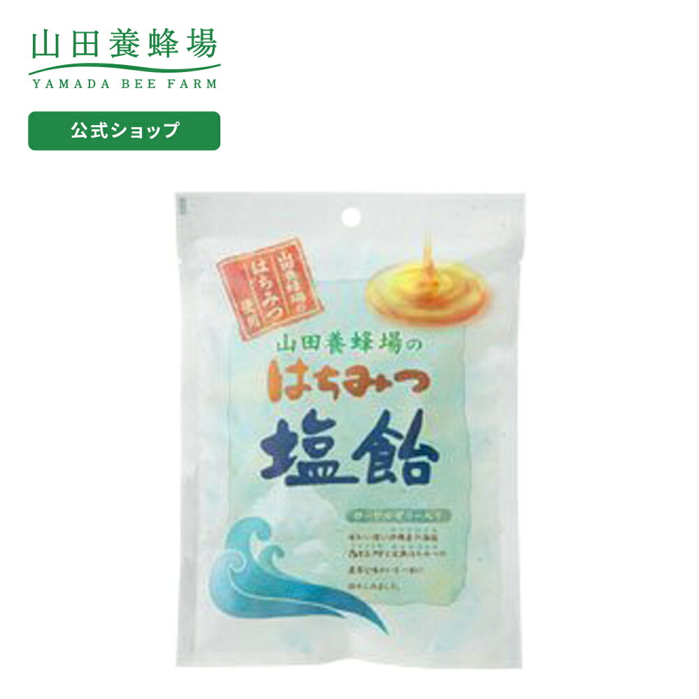 山田養蜂場 キャンディ 【山田養蜂場】はちみつ塩飴 80g入（19-21粒） ギフト プレゼント 食べ物 食品 はちみつ 健康 人気 健康 お取り寄せグルメ 高級 父の日