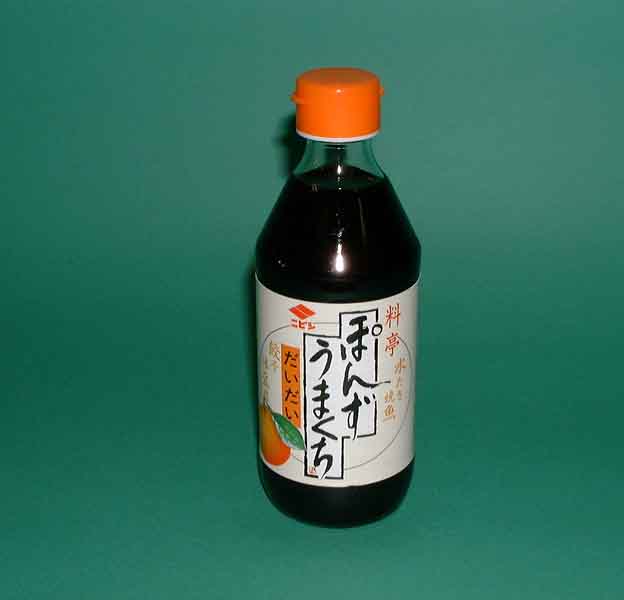 ニビシ　料亭ぽんずうまくち　だいだい(360ml)