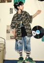 子供ヒップホップダンス衣装 男の子/女の子迷彩柄半袖ワイシャツ ハーフデニムパンツ2点/3点セットアップ ジーンズ タンクトップ 男女兼用ジャッズヒップホップダンスウェア HIPHOP 舞台演出服 キッズjazzダンス衣裳 団体服 発表会 チアリーディング 110-180cm