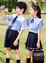 子供スーツセット カジュアル フォーマルイギリス風 レース 中小生 幼稚園 子供の日 キッズ学園制服 セーラースカート ジュニア/女の子男の子ダンス衣装 コスチューム ステージ 半袖ワイシャツ 発表会舞台演出服 卒業式 夏半袖 合唱団