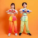 子供中国武術演出服 新品 半袖 切り替え キッズ武術服上下2点セット 龍柄プリント 舞台衣装/団体服/朝練/試合選択太極拳/武術 カンフー キッズ 男の子女の...