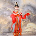 子供敦煌古典舞踊ダンス衣装 チャイナ風漢服 華流 女の子ベリーダンス衣装 フレアパンツ アラビアン衣装 古代宮廷踊りダンス衣裳110-160cm ハロウィン衣装...