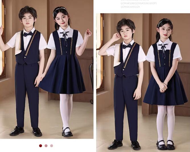 子供ダンス衣装 女の子 サロペットドレス ワンピーススーツセット 男の子王子様ベ...
