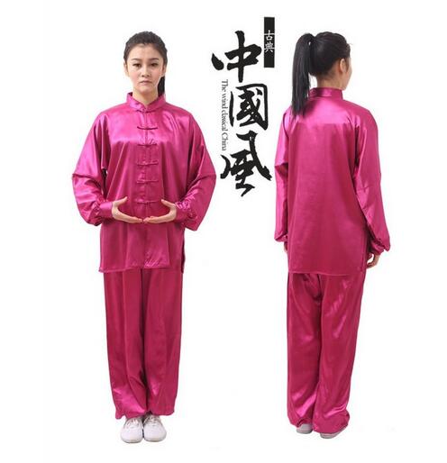 春夏秋太極拳専用服 9色 太極拳演出服 舞台衣装 団体服 朝練 中年〜老年適用 試合...