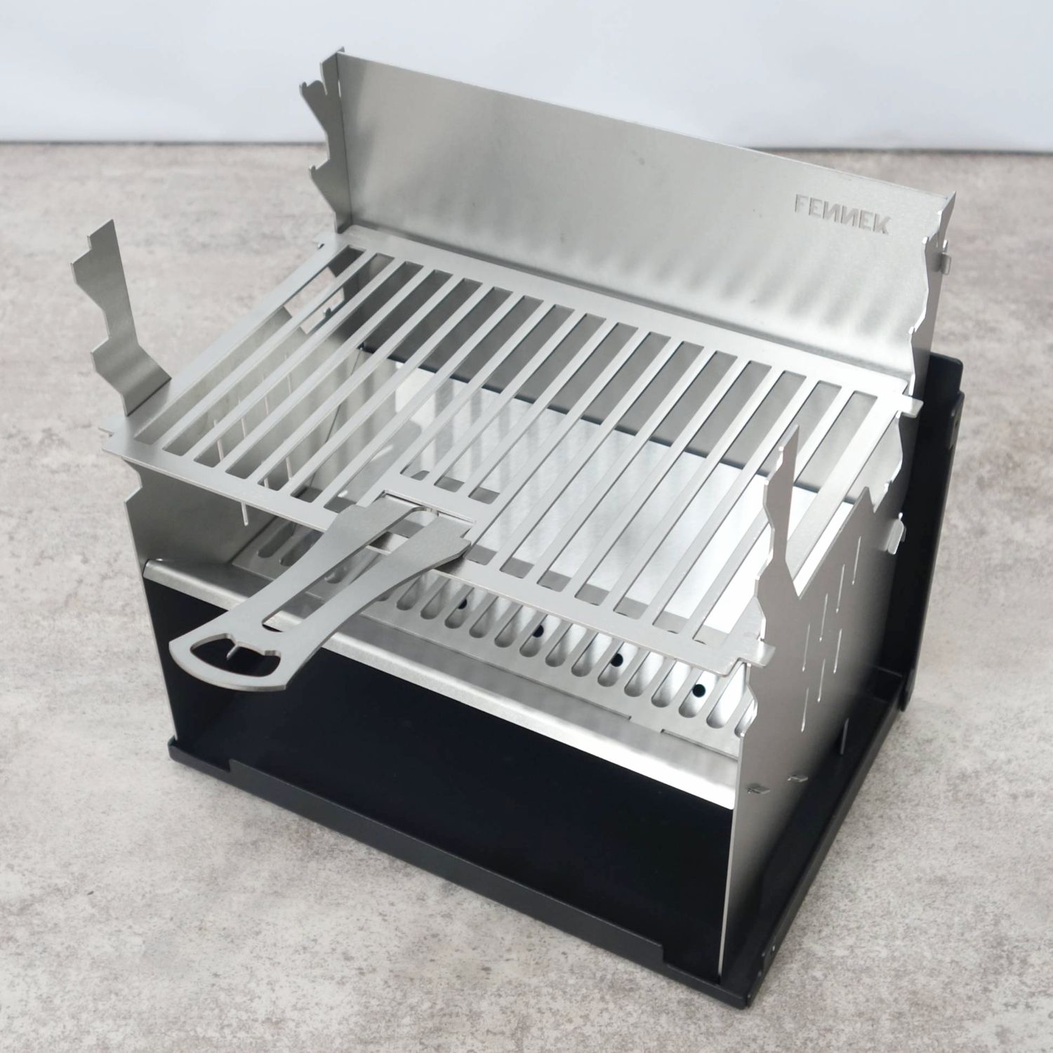 yama eco 楽天市場店の【新古品】フェネック グリル FENNEK Grill BBQコンロ 薪グリル キャンプ バーベキュー アウトドア 焚き火 焚火【中古】｜アングル2