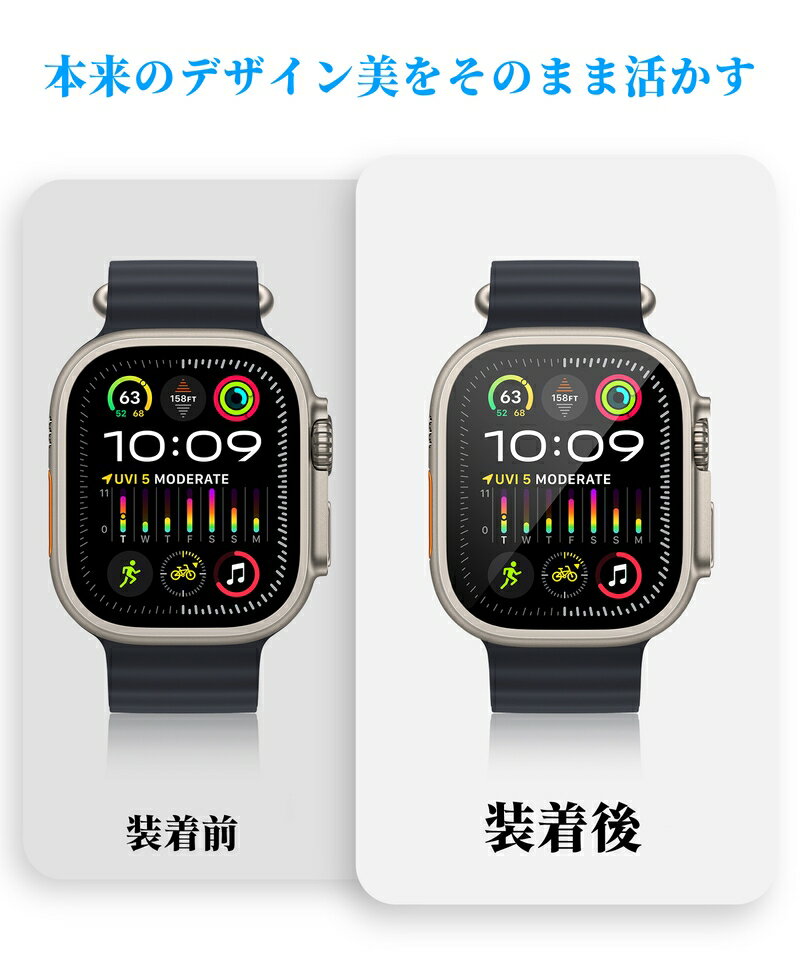 AppleWatch Ultra2 ケース 亜鉛合金 Apple Watch Ultra ケース カバー Ultra第二世代 49mm 2024 画面保護 背面カバー 側面カバー アップルウォッチUltraカバー アップルウォッチケース アップルウォッチカバー PC背面 亜鉛合金 Ultraデザイン フィルム付き