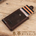 本革 カードケース カードホルダー 高級感 収納力 カード入れ コンパクト スリム 名刺入れ ビジネス ギフト用 メンズ レディース 旅行用 スマート収納 多機...