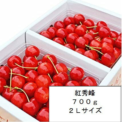 高級なフルーツ さくらんぼ 紅秀峰 山形県産 贈答用 自家農園栽培 700g 2Lサイズ以上 予約商品 サクランボ 高級フルーツ 果物 くだもの 高級 山形 ご当地 お取り寄せ 美味しいもの おいしいもの ギフト 贈り物 内祝い お祝い 通販 送料無料