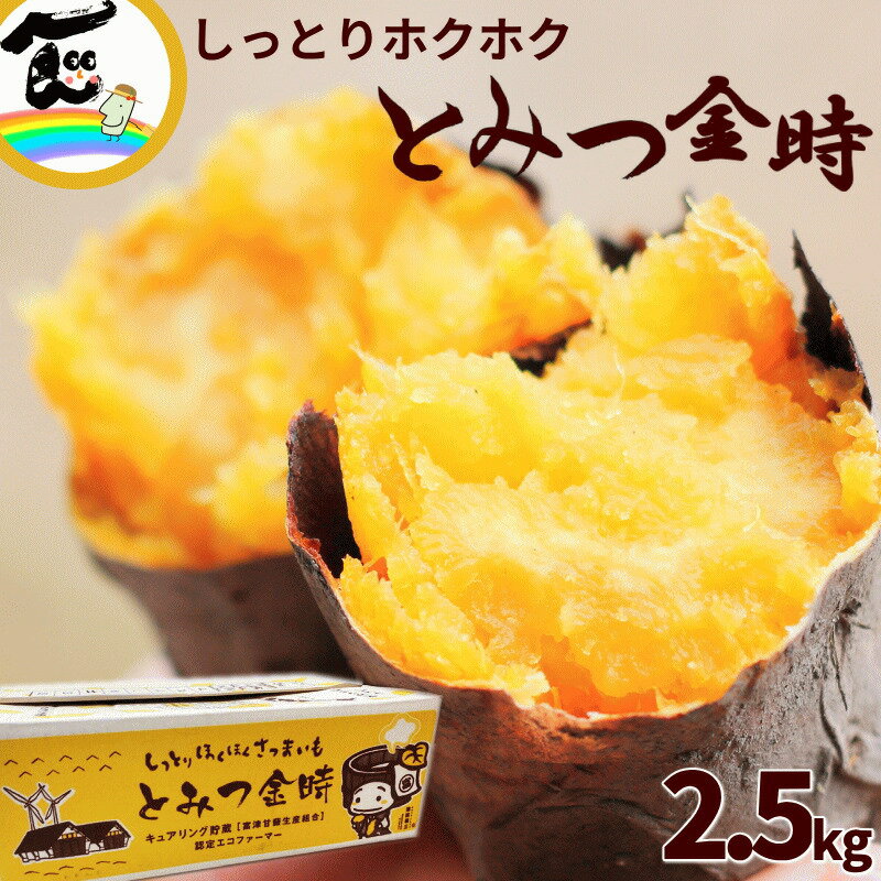 さつまいも 送料無料 福井県あわら市富津地区産 さつまいも とみつ金時 2.5kg 生芋 3kg(2L〜S)