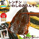 【今だけ!クーポンで1000円オフ】魚 惣菜 カネキ商店 みりんを使っていない みりん干しシリーズ レンチンいわし 1パック(2枚入り)×5パック 計10枚 送料無料