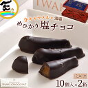 チョコ チョコレート めひかり塩チョコ 10個入×2箱 福島 いわきチョコレート