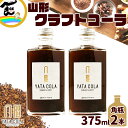 コーラ YATA COLA 山形 クラフトコーラ 角瓶 375ml 2本 ティーズファクトリー 送料無料