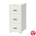 耐火キャビネット EA EBシリーズ 耐火性能1時間 質量225kg EB4-3G エーコー 金庫【RCP】