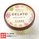 果樹園生まれのジェラート いちご 6カップ入 漆山果樹園 山形県産 苺 いちごアイス いちごジェラート アイスクリーム フルーツ アイス ジェラート 南陽市 山...