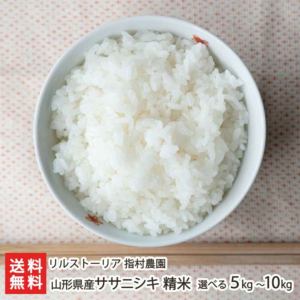 山形県産ササニシキ精米選べる5kg...