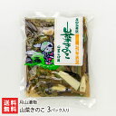 山菜きのこ 3パック入り 月山漬物 生産者直送 送料無料【山形直送計画 アレンジ そば うどん 炊き込みご飯 作り置き】