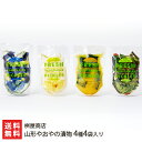 山形やおやの漬物 4種4袋入り(まるなす漬、からしきゅうり漬、わらびきゅうり漬、ゆずだいこん漬 1袋) 桝屋商店 【八百屋 漬け物 新鮮 野菜 茄子 ナス 胡瓜...