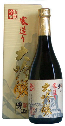 男山 羽陽男山 男山酒造 寒造り大吟醸 720ml【化粧箱あり】日本酒 山形 地酒