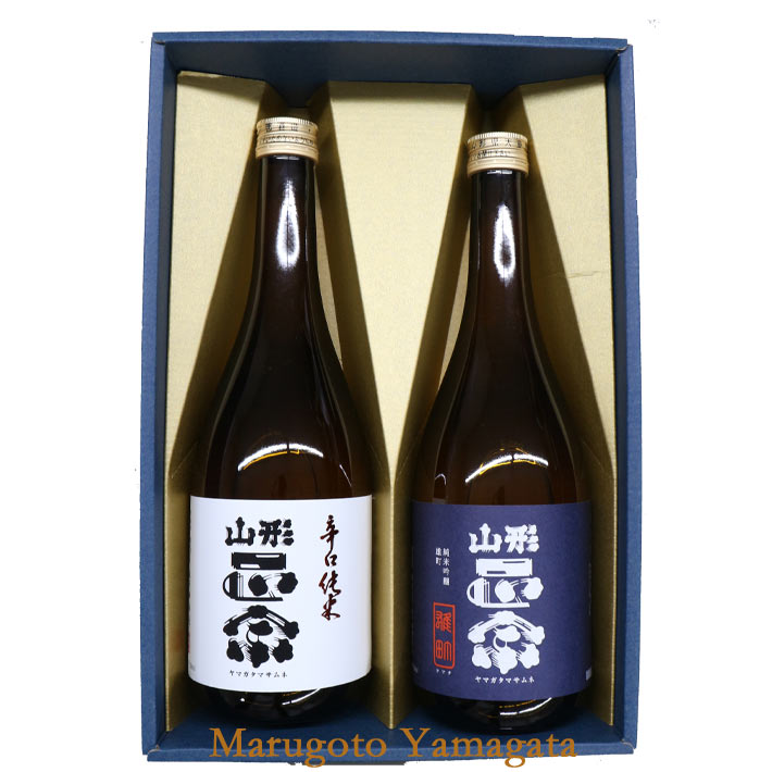 日本酒 飲み比べセット 山形正宗 辛口純米 純米吟醸雄町 720ml 2本セット 化粧箱入