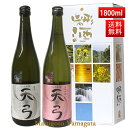 日本酒 飲み比べセット 送料無料 東の麓 天弓 1800ml 2本セット（白雨×桜雨） 日本酒 山形 地酒 (Thank you) 山形 地酒