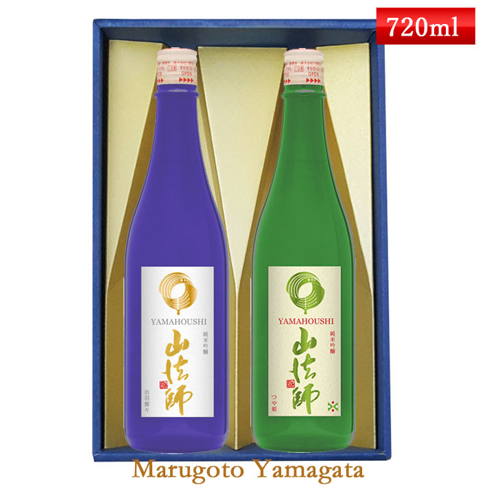 日本酒 飲み比べ セット 山法師 六歌仙 720ml×2本セ
