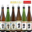 樽酒 日本酒 辛口 樽酒 飲み比べ セット 住吉＆樽平 特別純米 1800ml×6本 セット おつまみつき 山形県 樽平酒造