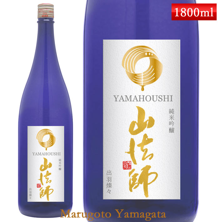 六歌仙 山法師 純米吟醸 出羽燦々 1800ml【化粧箱なし】日本酒 山形 地酒