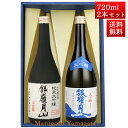 日本酒 飲み比べセット 銀嶺月山 純米大吟醸 山田錦 と 大吟醸 青ラベル 720ml x 2本 化粧箱入セット 山形 地酒 月山酒造 寒河江市