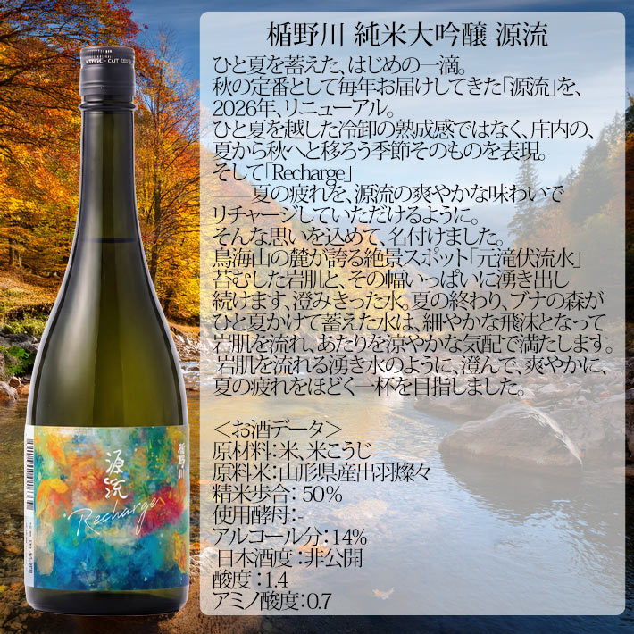 ホワイトデー 甘いものが苦手 チョコ以外 冬ギフト日本酒 飲み比べ セット 楯野川 純米大吟醸 清流・源流・主流 720ml 3本セット 化粧箱入 日本酒 山形 地酒