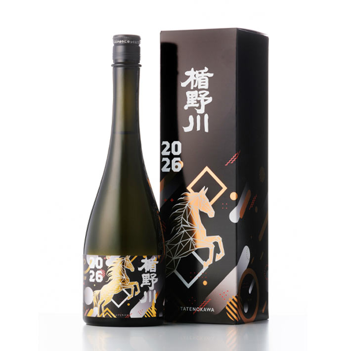 ブラックフライデー限定【最大1000円オフ】クーポン発行中 12月上旬入荷予定 日本酒 楯の川酒造 楯野川 純米大吟醸 2026 午 馬 干支ボトル 日本酒 縁起酒 山形 地酒 午年 午ラベル うま