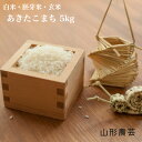 【送料無料】あきたこまち 5kg 山形県産 白米 胚芽米 玄米【沖縄・離島+2300円】米 お米 コメ 庄内米 酒田